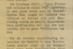 uitsnede krant art.uit de Gooi en Eemlander 24-04-1971