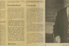 krant art.uit de Gooi en Eemlander 24-04-1971